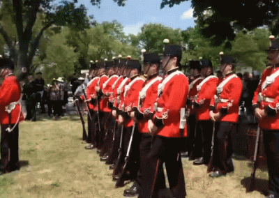 Battle of Ridgeway Parade and Ceremony