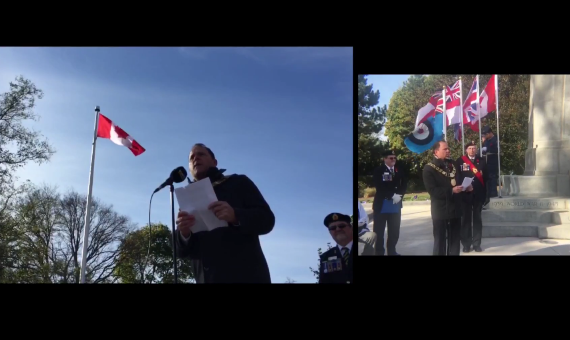 Remembrance Day Ceremony – St. Catharines