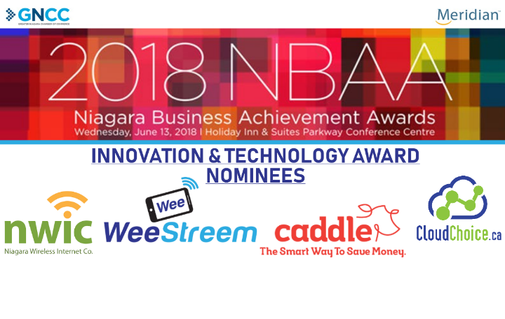 WeeStreem proud to be nominated for a 2018 NBAA Award