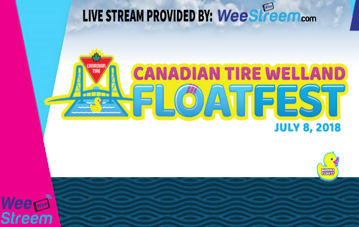 WeeStreem – LIVE ON LOCATION – 2018 Welland FloatFest!